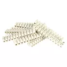 Sorkapocs 6–10 mm2, fehér, 10 szt
