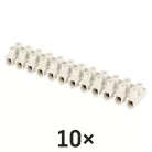 Sorkapocs 6–10 mm2, fehér, 10 szt