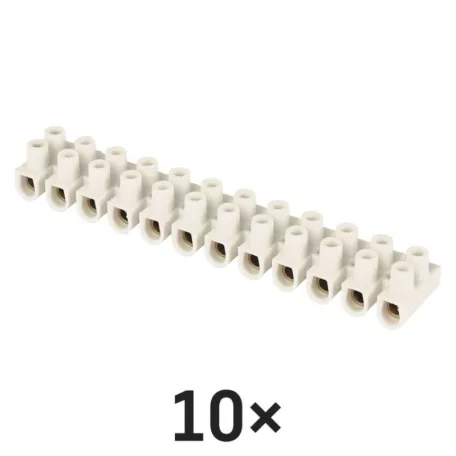 Sorkapocs 6–10 mm2, fehér, 10 szt