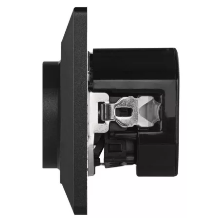 EMOS Aljzat USB csatlakozóval, SCHUKO antracit