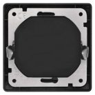 EMOS Aljzat USB csatlakozóval, SCHUKO antracit