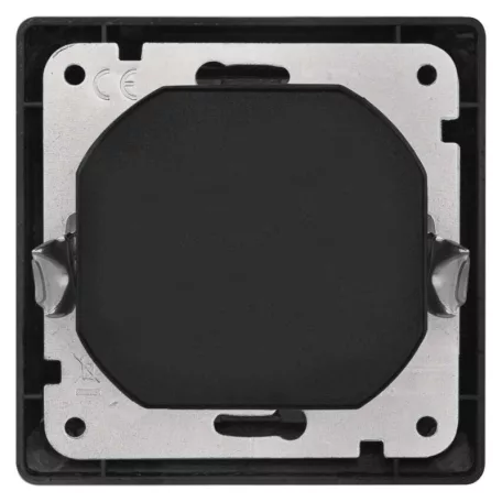 EMOS Aljzat USB csatlakozóval, SCHUKO antracit