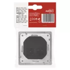 EMOS Aljzat USB A+USB C, fehér