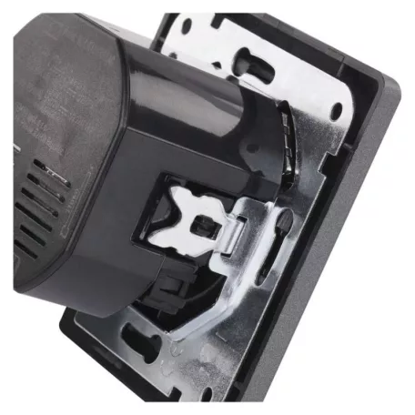 EMOS Aljzat USB-A+USB-C, antracit