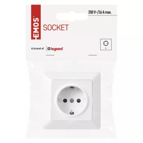 EMOS Csatlakozó aljzat SCHUKO