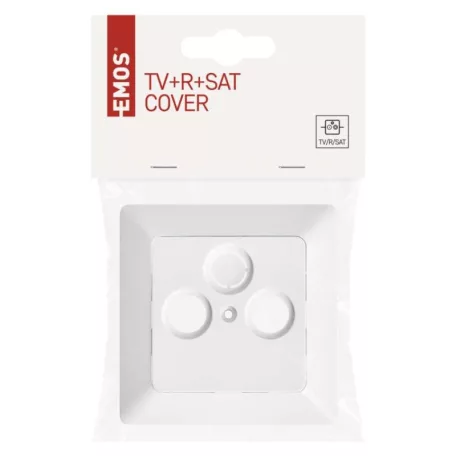 TV+R+SAT Csatlakozó aljzat burkolat
