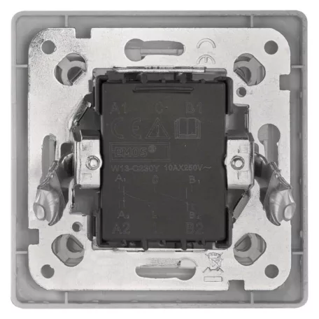 EMOS dupla váltókapcsoló