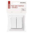 EMOS dupla váltókapcsoló