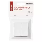 EMOS dupla váltókapcsoló