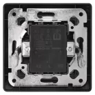 EMOS Soros kapcsoló, antracit