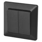 EMOS dupla váltókapcsoló, antracit