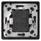 EMOS dupla váltókapcsoló, antracit