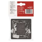 EMOS Nyomógomb 1/0 - csengő, antracit