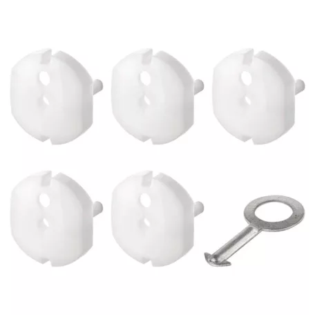 EMOS Biztonsági konnektorvédő 5db + kulcs