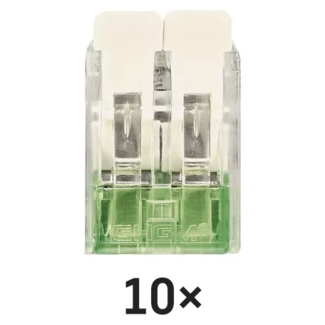 Karos vezetékösszekötő 4 mm2, 10 szt