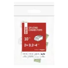 Karos vezetékösszekötő 4 mm2, 10 szt