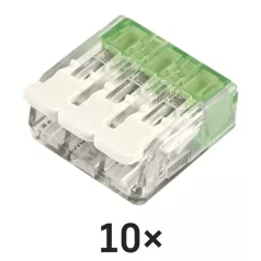 Karos vezetékösszekötő 4 mm2, 10 szt