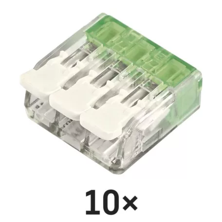 Karos vezetékösszekötő 4 mm2, 10 szt