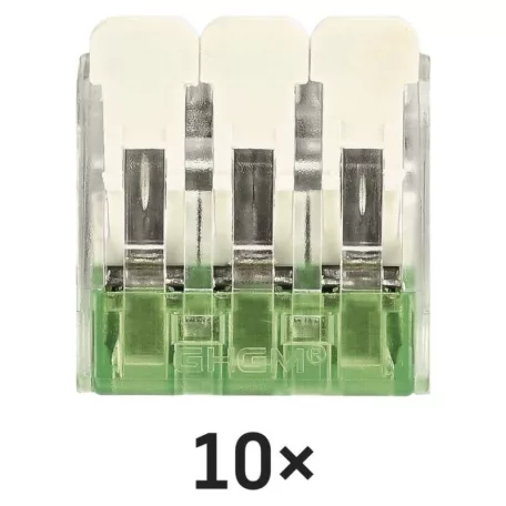 Karos vezetékösszekötő 4 mm2, 10 szt