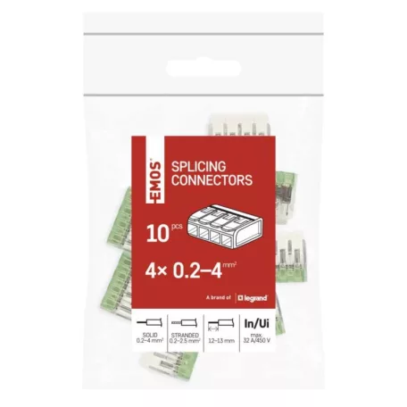 Karos sorkapocs 4 mm2, 10 db