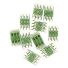 Egyenes karos sorkapocs 6× 0,2–4 mm2, 10 db