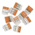 Rugós sorkapocs 3×0,5, 10 szt