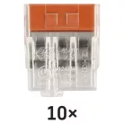 Rugós sorkapocs 3×0,5, 10 szt