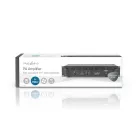 PA erősítő | RMS-kimenet: 2x 100 W @ 8 Ohm / 2x 150 W @ 4 Ohm | 2 Csatorna | 2U | 19" rack-be szerelhető | Fém | Fekete