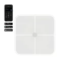 AENO ABS0001S BS1S okos testmérleg, 15 féle mérőszám, LED kijelző, 180 kg-ig terhelhető, AENO app, 10+1 profil, ITO üveg