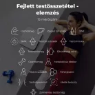 AENO ABS0001S BS1S okos testmérleg, 15 féle mérőszám, LED kijelző, 180 kg-ig terhelhető, AENO app, 10+1 profil, ITO üveg