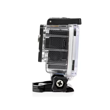 Akciókamera | 1 Képernyő | 1080p@30fps | 12 MPixel | Vízálló akár: 30.0 m | 90 min | Wi-Fi | Az alkalmazás elérhető:: Android™ / IOS | Rögzítőt tartalmaz | Fekete