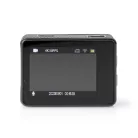 Akciókamera | Kettős Képernyő | 4K@30fps | 16 MPixel | Vízálló akár: 30.0 m | 90 min | Wi-Fi | Az alkalmazás elérhető:: Android™ / IOS | Rögzítőt tartalmaz | Fekete