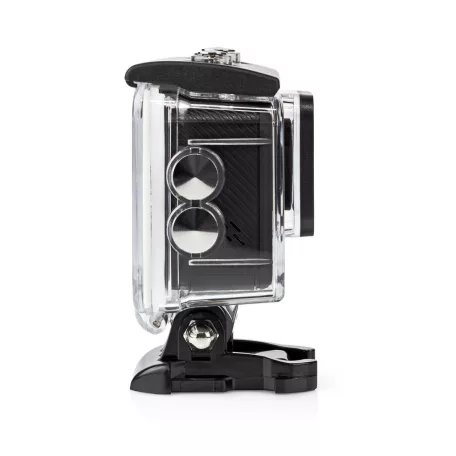 Akciókamera | Kettős Képernyő | 4K@30fps | 16 MPixel | Vízálló akár: 30.0 m | 90 min | Wi-Fi | Az alkalmazás elérhető:: Android™ / IOS | Rögzítőt tartalmaz | Fekete