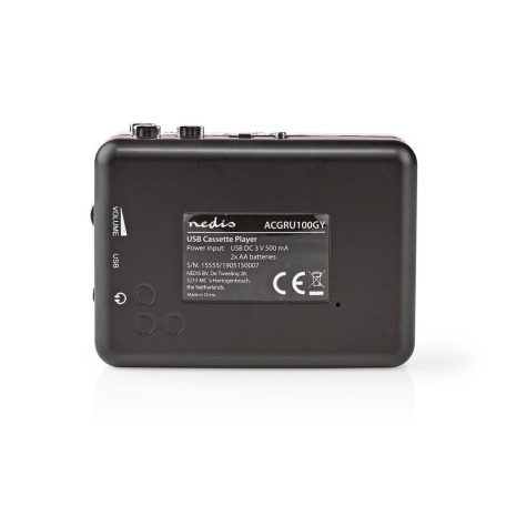 Kazettás Converter | Hordozható | Csatlakozó kimenet: 1x 3.5 mm / 1x Mini USB | Kiegeszitõk: USB Kábel | Elemes Áramellátás / USB-áramellátású