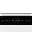 HOME Hűtő-fűtő mobil klíma ACH 12000 3,5kW-os WIFI smart mobilklíma páramentesítő FŰTÉSRE optimalizált 26-40nm-ig A+ Energiahatékony 4 az 1 ben funkcióMobil klíma, hűtő / fűtő, 3,5 / 3,3 kW, R290