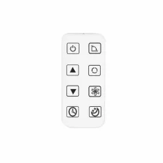   HOME ACM9000N mobil klíma, 2,6 kW, távirányítható, 4 üzemmód, ideális 18 m²-es helyiséghez