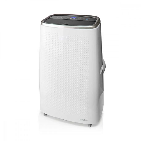 Nedis Mobil klíma | 14000 BTU | 120 m³ | 3-sebességes | Távirányító | Automatikus kikapcsolás időzítő | Fehér
