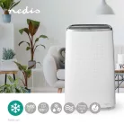 Mobil klíma | 14000 BTU | 120 m³ | 3-sebességes | Távirányító | Automatikus kikapcsolás időzítő | Fehér