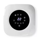 NEDIS Mobil klíma hordozható légkondicionáló,2,6kw-s Mobil klíma beszerelő csomaggal, Energiaosztály: A, Távirányító Időzítő Funkció,hatékonyság 20nm -ig mobil klíma fehér