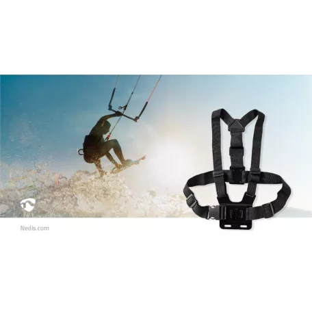 Action Cam: Mount | Felsőtestre | Fekete