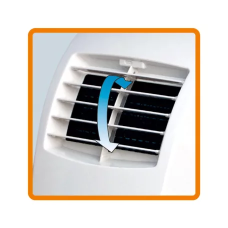 Home ACM 9000 mobil klíma, hűtési teljesítmény 2,64 kW / 9000 BTU / h, hűtőközeg R290, távirányító, ideális 20 m2 helyiséghez, 3 üzemmód