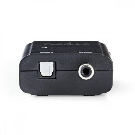 Digital Audio Converter | 1 irányú | Csatlakozó bemenet: 1x S/PDIF (RCA) | Csatlakozó kimenet: TosLink Aljzat | eARC | Kézikönyv | Antracit