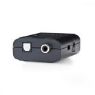 Digital Audio Converter | 1 irányú | Csatlakozó bemenet: 1x S/PDIF (RCA) | Csatlakozó kimenet: TosLink Aljzat | eARC | Kézikönyv | Antracit