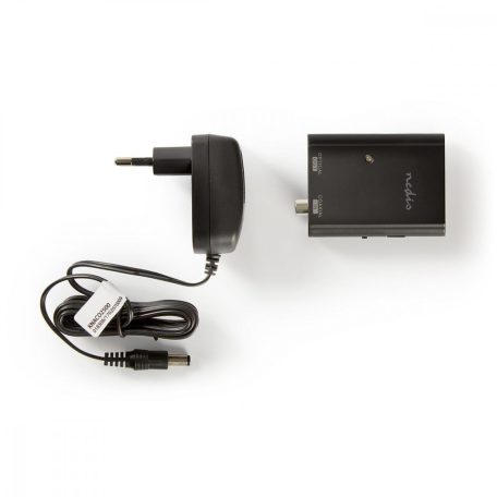 Digital Audio Converter | 1 irányú | Csatlakozó bemenet: 1x S/PDIF (RCA) | Csatlakozó kimenet: TosLink Aljzat | eARC | Kézikönyv | Antracit