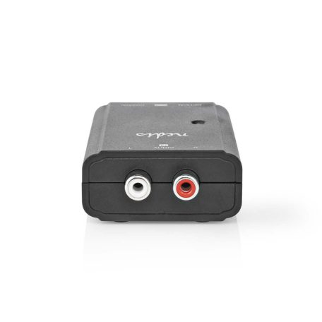 Digital Audio Converter | 1 irányú | Csatlakozó bemenet: 2x RCA Aljzat | Csatlakozó kimenet: 1x S/PDIF (RCA) Aljzat / 1x TosLink Aljzat | ARC | Kézikönyv | Fekete