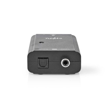 Digital Audio Converter | 1 irányú | Csatlakozó bemenet: 2x RCA Aljzat | Csatlakozó kimenet: 1x S/PDIF (RCA) Aljzat / 1x TosLink Aljzat | ARC | Kézikönyv | Fekete