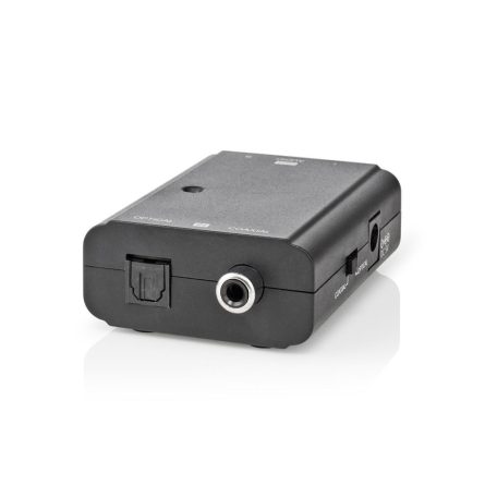 Digital Audio Converter | 2 irányú | Csatlakozó bemenet: 1x S/PDIF (RCA) Aljzat / 1x TosLink Aljzat | Csatlakozó kimenet: 2x RCA Aljzat | ARC | Kézikönyv | Fekete
