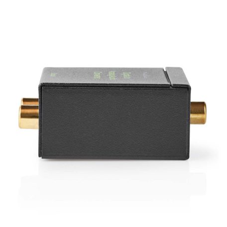 Digital Audio Converter | 1 irányú | Csatlakozó bemenet: 1x Digital RCA / 1x TosLink | Csatlakozó kimenet: 1x (2x RCA) / 1x 3.5 mm | Automatikus | Integrált erősítő | Fekete