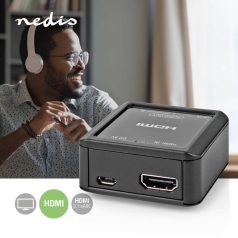   Digital Audio Converter | 1 irányú | Csatlakozó bemenet: HDMI™ Bemenet | Csatlakozó kimenet: 2x (2x RCA Aljzat) / 3.5 mm | Automatikus | Antracit