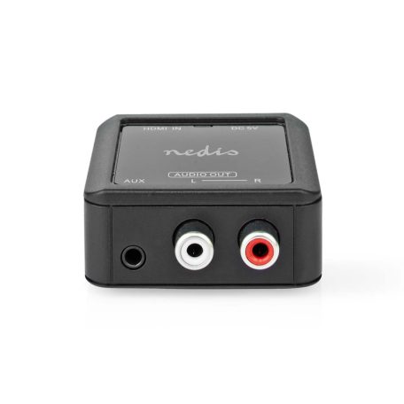 Digital Audio Converter | 1 irányú | Csatlakozó bemenet: HDMI™ Bemenet | Csatlakozó kimenet: 2x (2x RCA Aljzat) / 3.5 mm | Automatikus | Antracit